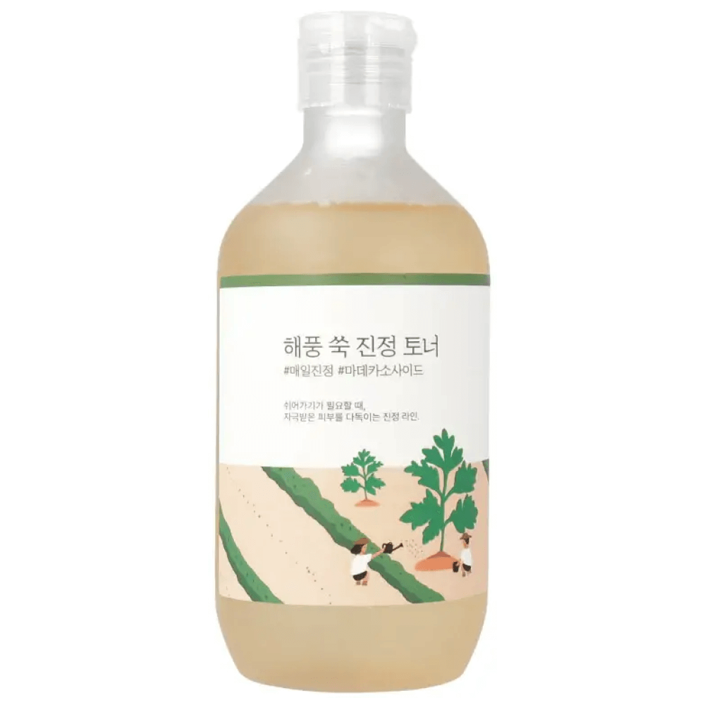 Успокаивающий тоник с полынью Round Lab Mugwort Calming Toner, 300 мл